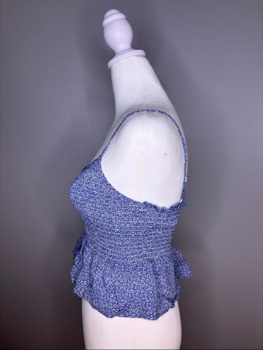 Tillys Blue Patterned Tank Top‼️LISTING IS ONLY FOR TANK TOP‼️ - Picture 6 of 8